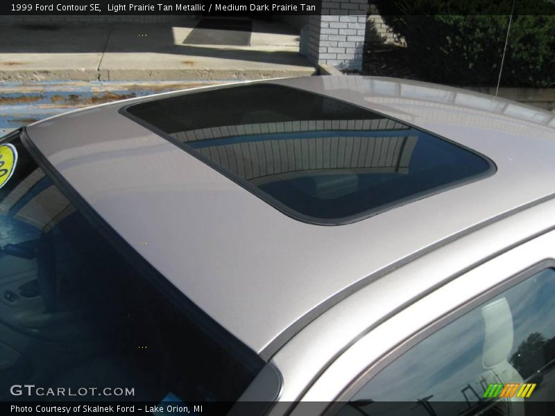 Light Prairie Tan Metallic / Medium Dark Prairie Tan 1999 Ford Contour SE