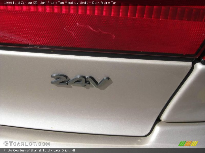 Light Prairie Tan Metallic / Medium Dark Prairie Tan 1999 Ford Contour SE