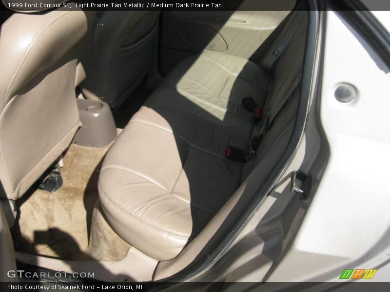 Light Prairie Tan Metallic / Medium Dark Prairie Tan 1999 Ford Contour SE