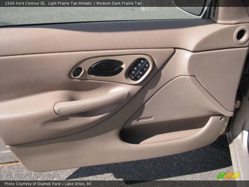 Light Prairie Tan Metallic / Medium Dark Prairie Tan 1999 Ford Contour SE