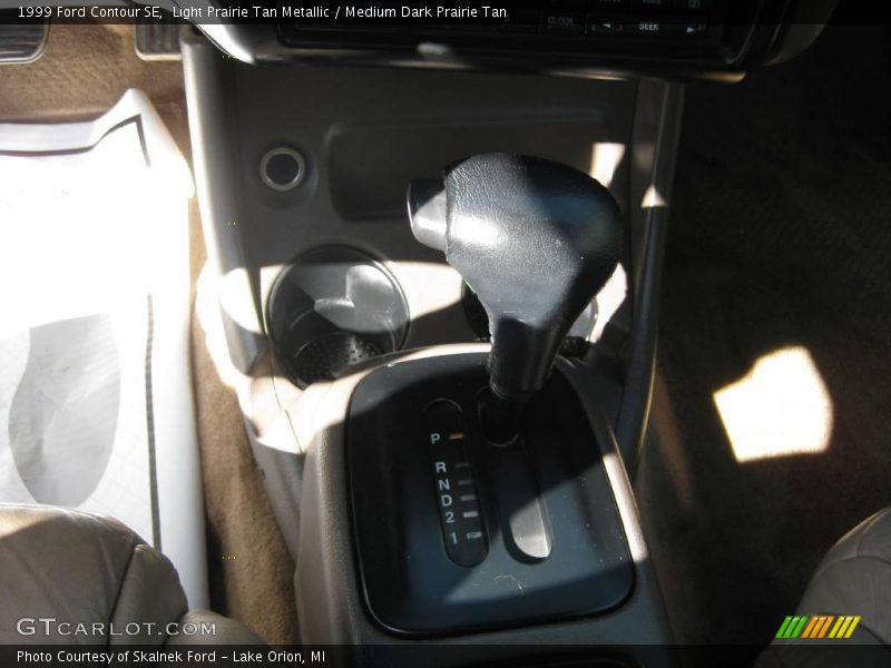 Light Prairie Tan Metallic / Medium Dark Prairie Tan 1999 Ford Contour SE