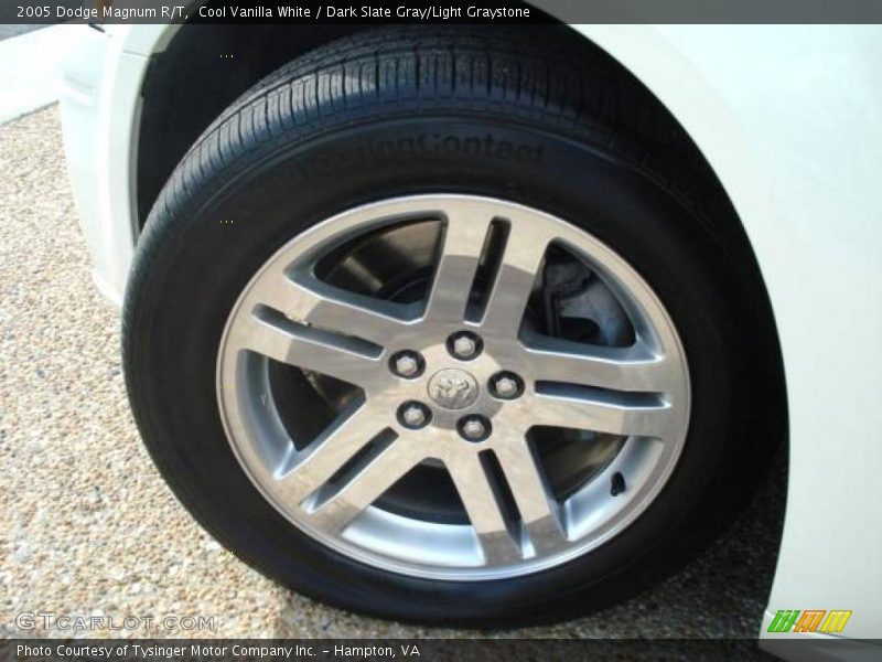 Cool Vanilla White / Dark Slate Gray/Light Graystone 2005 Dodge Magnum R/T