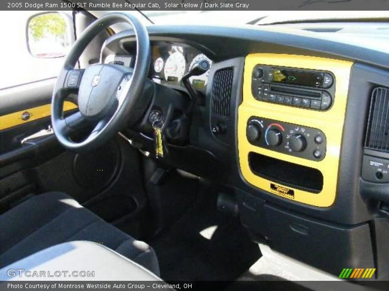  2005 Ram 1500 SLT Rumble Bee Regular Cab Dark Slate Gray Interior