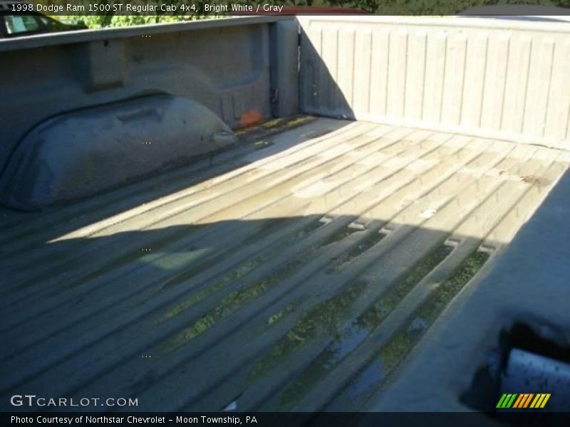 Bright White / Gray 1998 Dodge Ram 1500 ST Regular Cab 4x4