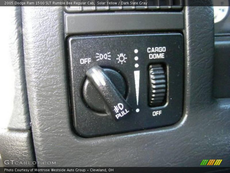 Solar Yellow / Dark Slate Gray 2005 Dodge Ram 1500 SLT Rumble Bee Regular Cab