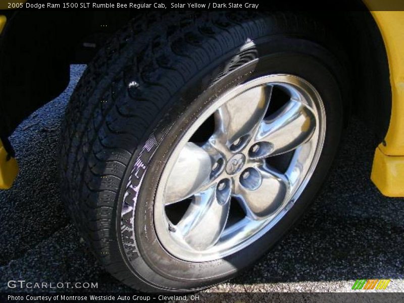 Solar Yellow / Dark Slate Gray 2005 Dodge Ram 1500 SLT Rumble Bee Regular Cab