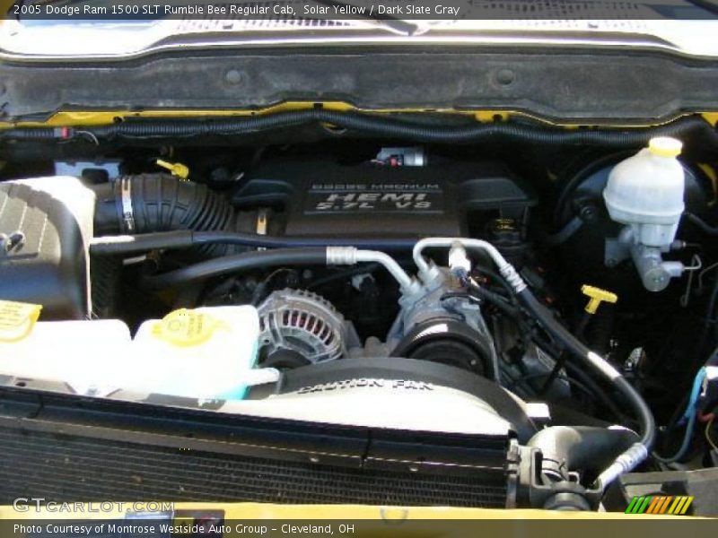 Solar Yellow / Dark Slate Gray 2005 Dodge Ram 1500 SLT Rumble Bee Regular Cab