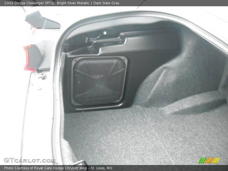 Bright Silver Metallic / Dark Slate Gray 2009 Dodge Challenger SRT8