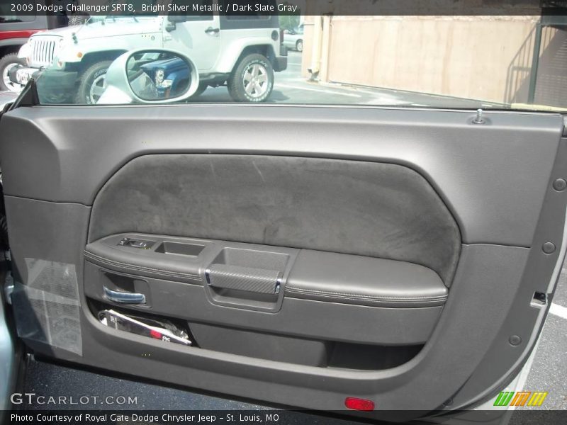 Bright Silver Metallic / Dark Slate Gray 2009 Dodge Challenger SRT8
