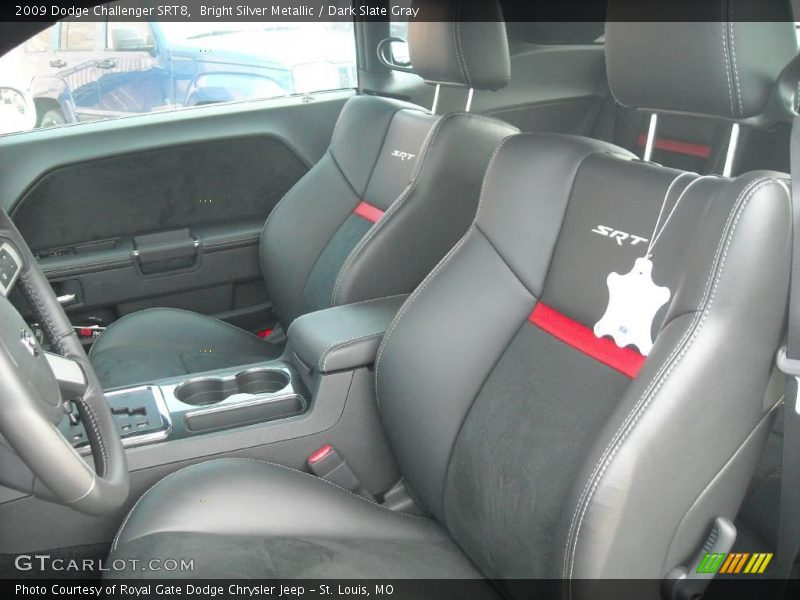 Bright Silver Metallic / Dark Slate Gray 2009 Dodge Challenger SRT8