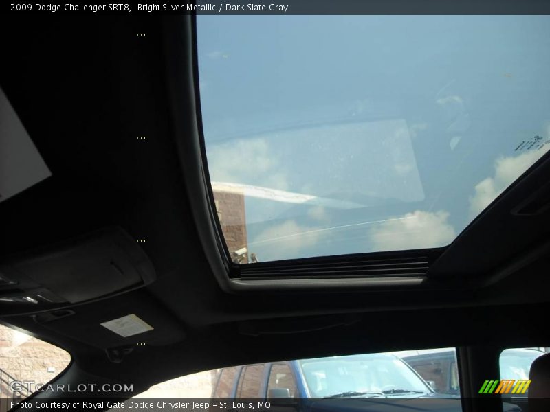 Bright Silver Metallic / Dark Slate Gray 2009 Dodge Challenger SRT8