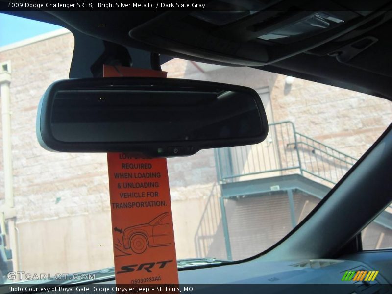 Bright Silver Metallic / Dark Slate Gray 2009 Dodge Challenger SRT8