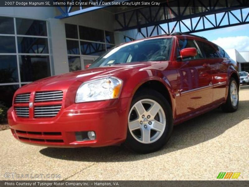 Inferno Red Crystal Pearl / Dark Slate Gray/Light Slate Gray 2007 Dodge Magnum SE