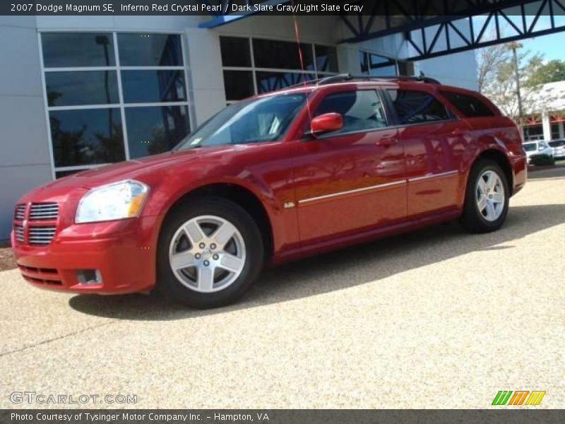 Inferno Red Crystal Pearl / Dark Slate Gray/Light Slate Gray 2007 Dodge Magnum SE
