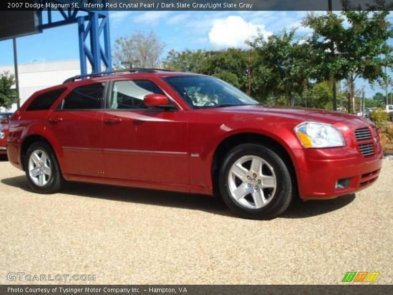 Inferno Red Crystal Pearl / Dark Slate Gray/Light Slate Gray 2007 Dodge Magnum SE