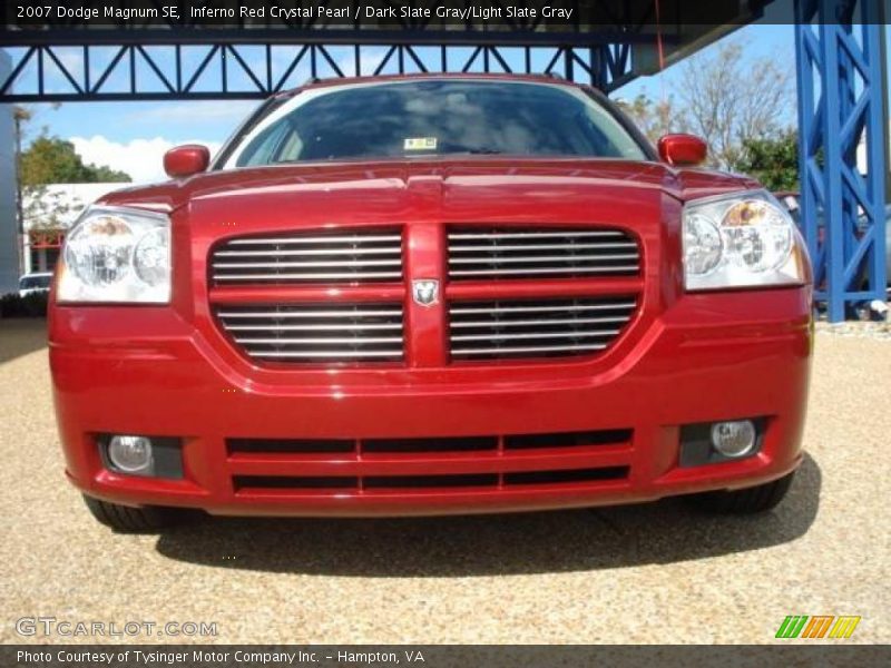 Inferno Red Crystal Pearl / Dark Slate Gray/Light Slate Gray 2007 Dodge Magnum SE