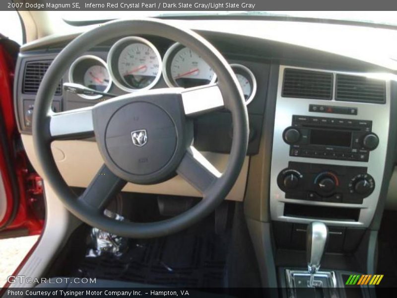 Inferno Red Crystal Pearl / Dark Slate Gray/Light Slate Gray 2007 Dodge Magnum SE