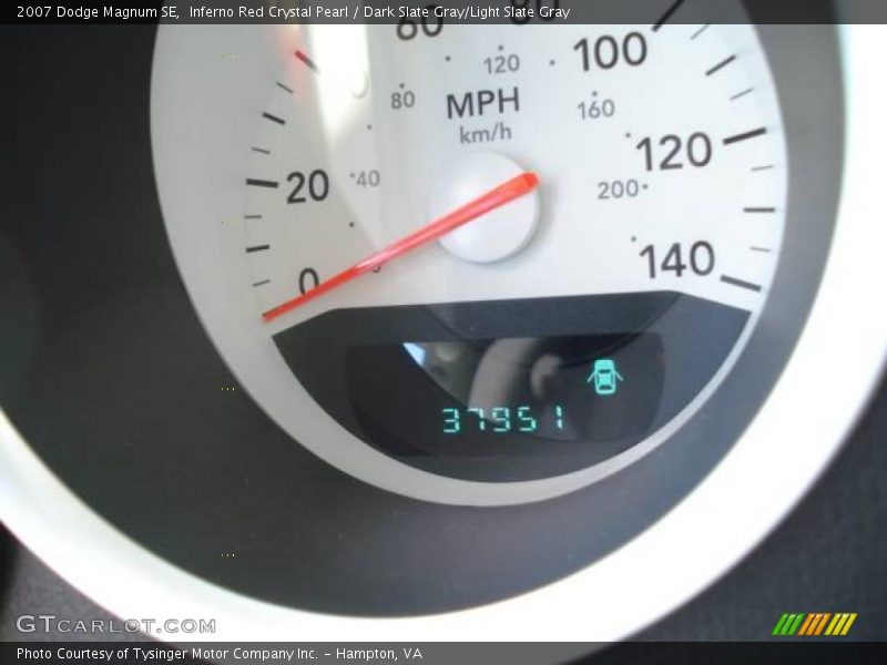 Inferno Red Crystal Pearl / Dark Slate Gray/Light Slate Gray 2007 Dodge Magnum SE