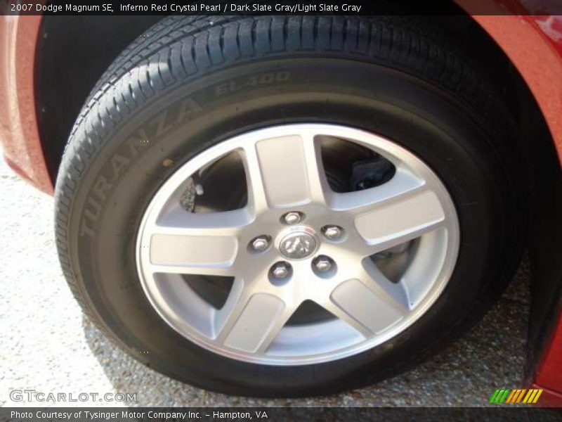 Inferno Red Crystal Pearl / Dark Slate Gray/Light Slate Gray 2007 Dodge Magnum SE