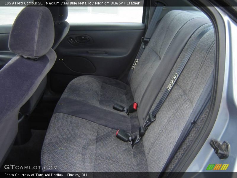 Medium Steel Blue Metallic / Midnight Blue SVT Leather 1999 Ford Contour SE