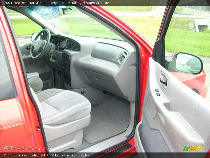 Bright Red Metallic / Medium Graphite 2001 Ford Windstar SE Sport