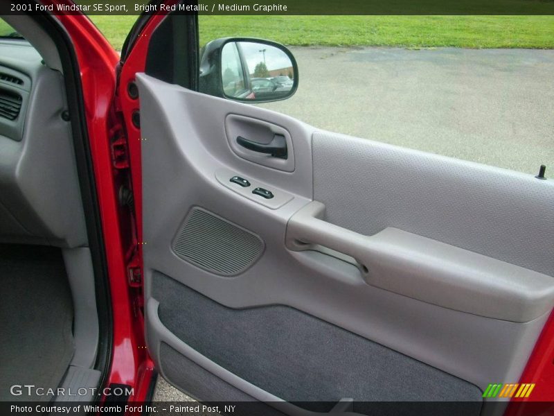 Bright Red Metallic / Medium Graphite 2001 Ford Windstar SE Sport