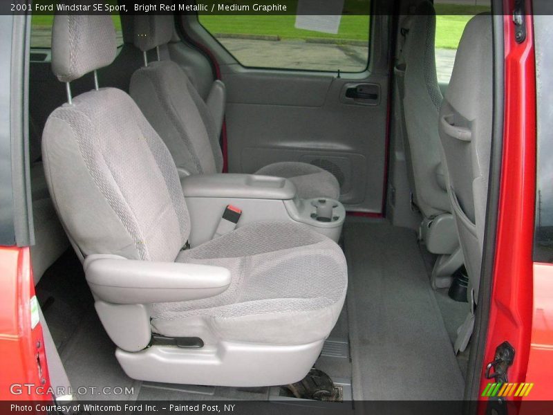 Bright Red Metallic / Medium Graphite 2001 Ford Windstar SE Sport