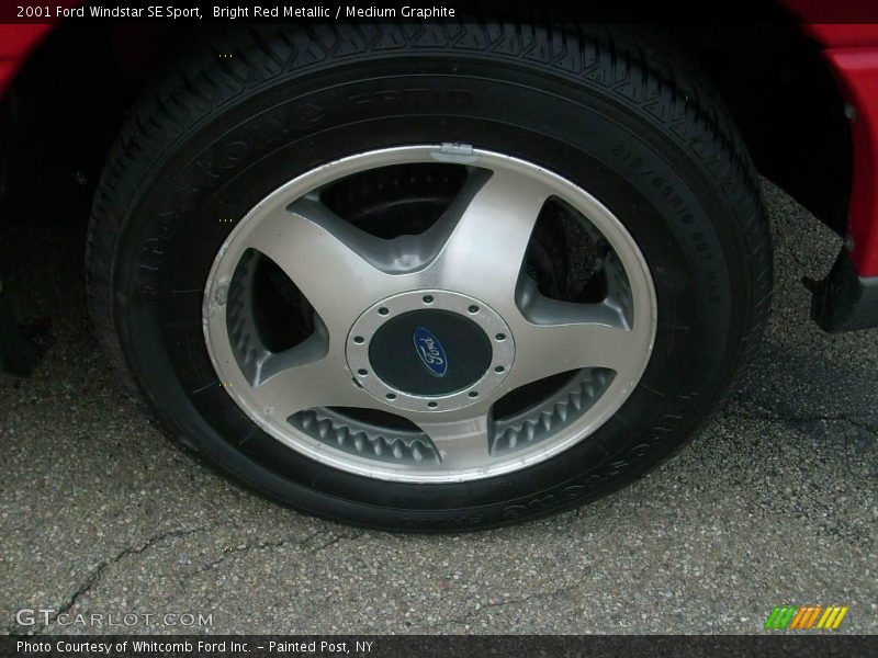 Bright Red Metallic / Medium Graphite 2001 Ford Windstar SE Sport