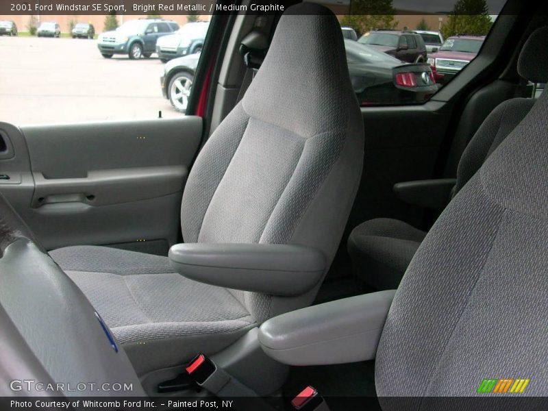 Bright Red Metallic / Medium Graphite 2001 Ford Windstar SE Sport