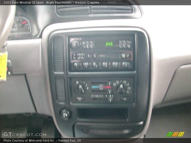 Bright Red Metallic / Medium Graphite 2001 Ford Windstar SE Sport