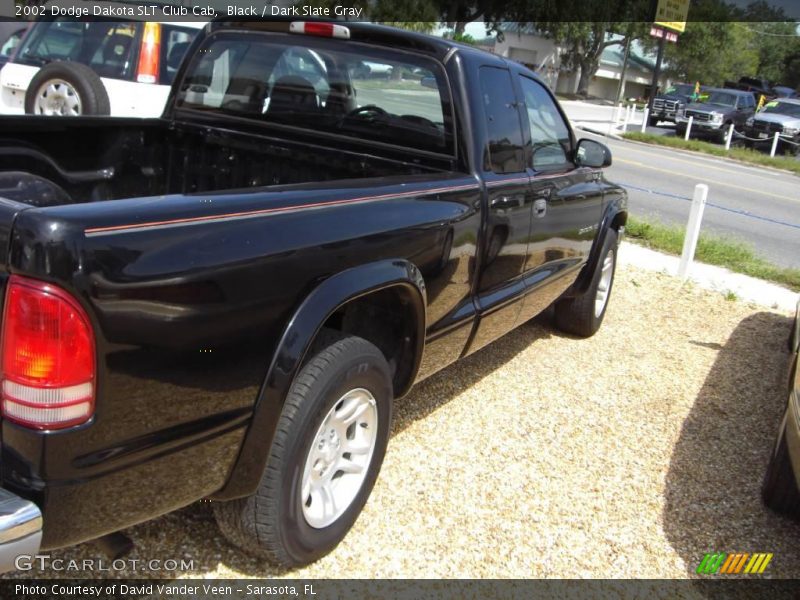 Black / Dark Slate Gray 2002 Dodge Dakota SLT Club Cab