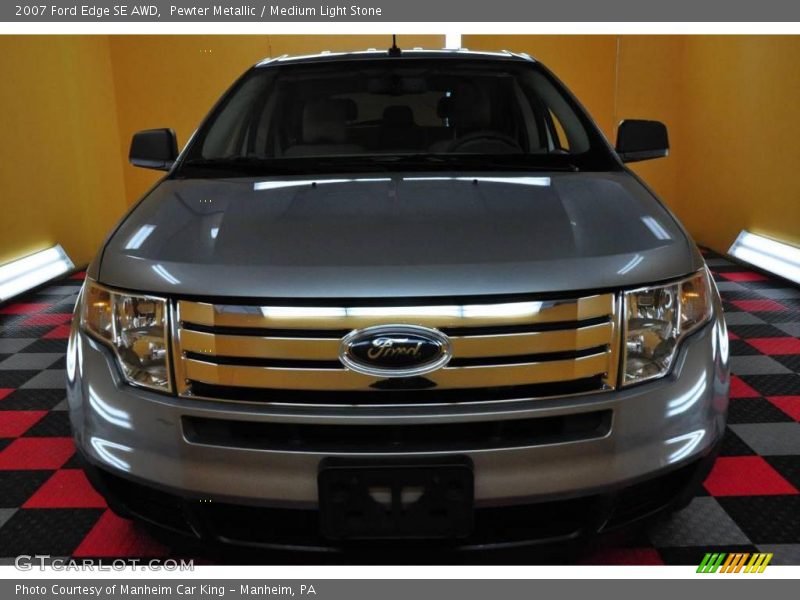 Pewter Metallic / Medium Light Stone 2007 Ford Edge SE AWD