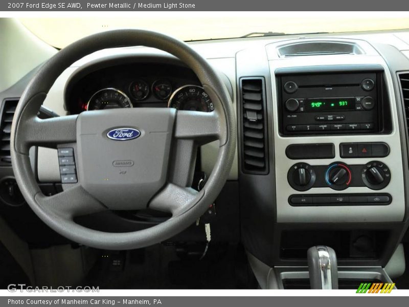 Pewter Metallic / Medium Light Stone 2007 Ford Edge SE AWD