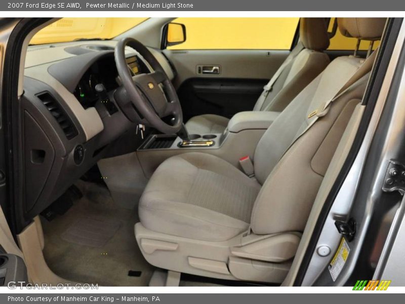 Pewter Metallic / Medium Light Stone 2007 Ford Edge SE AWD