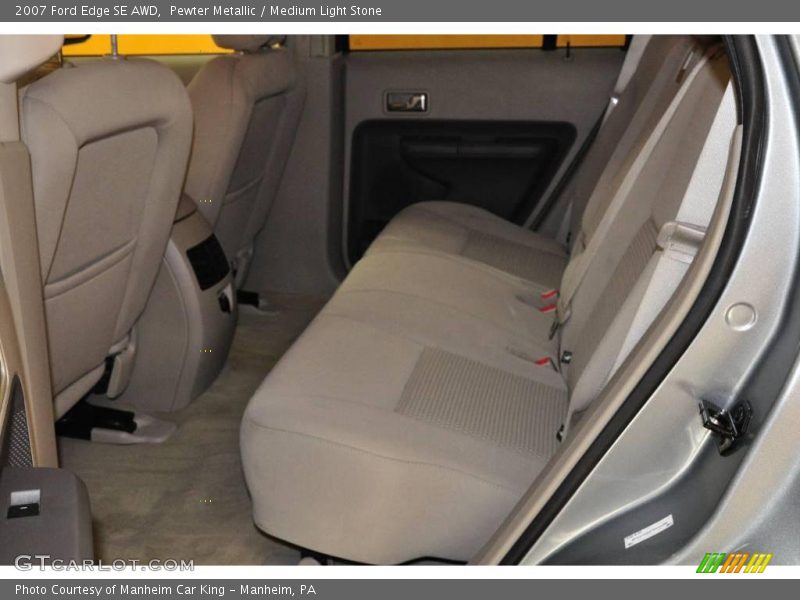 Pewter Metallic / Medium Light Stone 2007 Ford Edge SE AWD