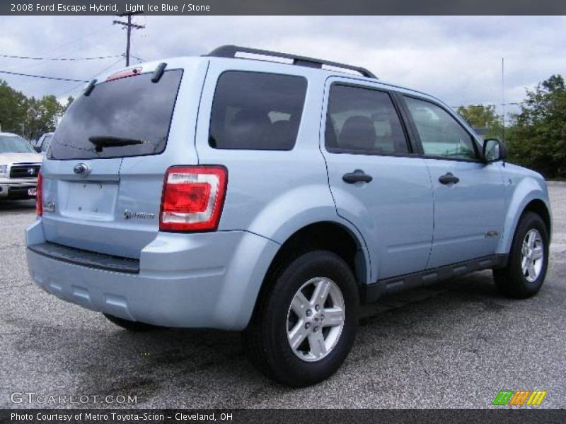 Light Ice Blue / Stone 2008 Ford Escape Hybrid