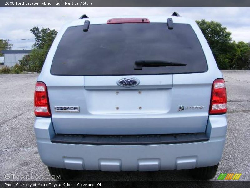 Light Ice Blue / Stone 2008 Ford Escape Hybrid