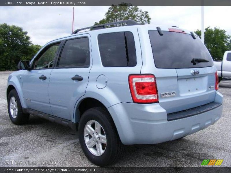 Light Ice Blue / Stone 2008 Ford Escape Hybrid