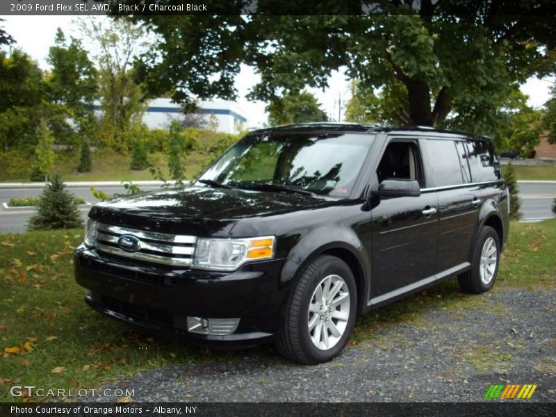 Black / Charcoal Black 2009 Ford Flex SEL AWD