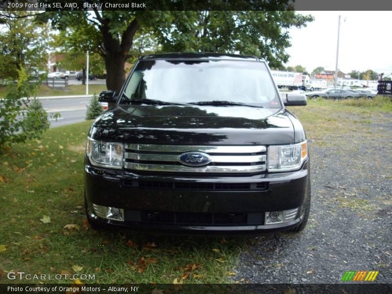Black / Charcoal Black 2009 Ford Flex SEL AWD