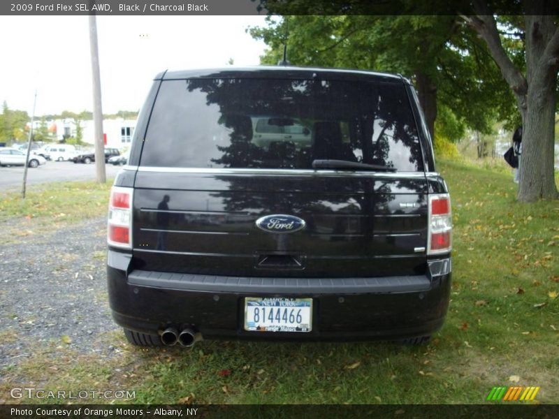 Black / Charcoal Black 2009 Ford Flex SEL AWD