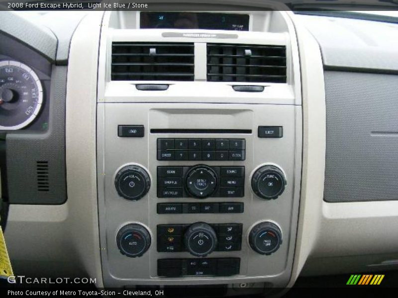 Light Ice Blue / Stone 2008 Ford Escape Hybrid