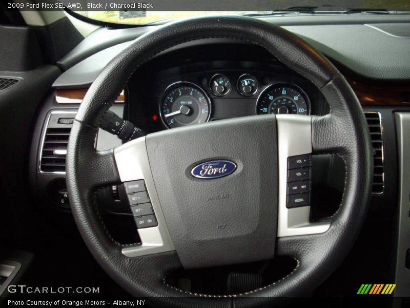 Black / Charcoal Black 2009 Ford Flex SEL AWD