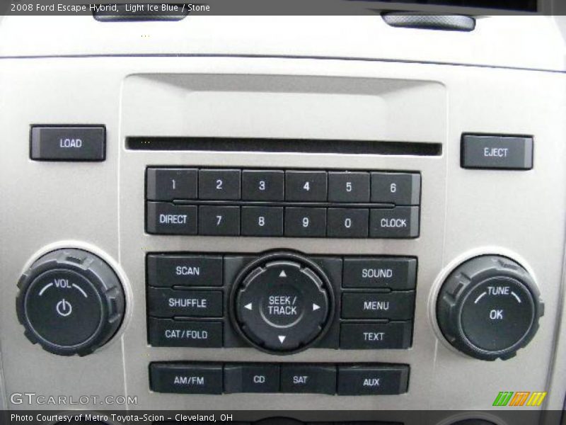 Light Ice Blue / Stone 2008 Ford Escape Hybrid
