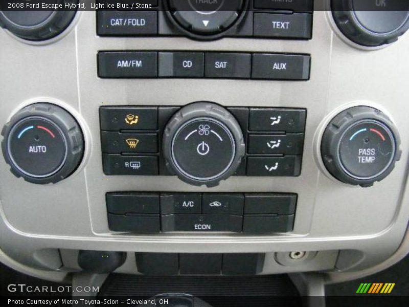 Light Ice Blue / Stone 2008 Ford Escape Hybrid