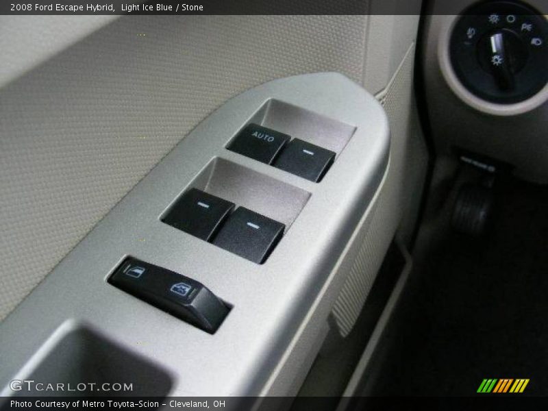 Light Ice Blue / Stone 2008 Ford Escape Hybrid