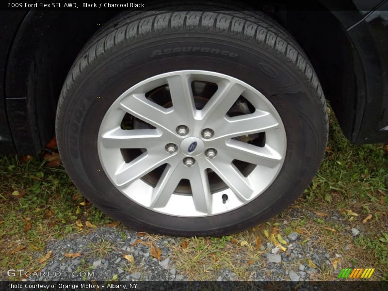 Black / Charcoal Black 2009 Ford Flex SEL AWD