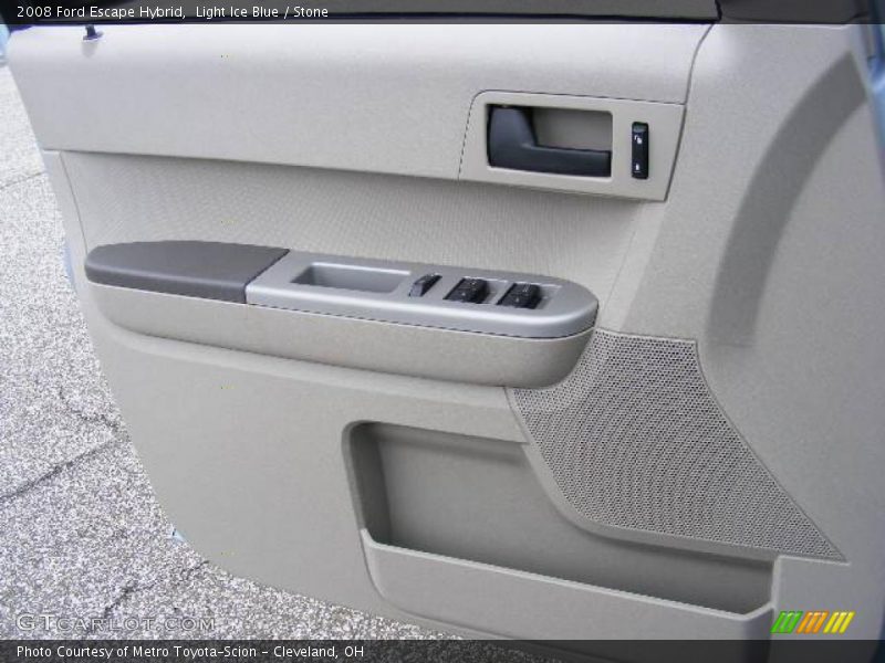 Light Ice Blue / Stone 2008 Ford Escape Hybrid