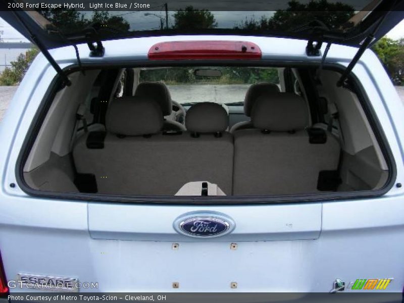 Light Ice Blue / Stone 2008 Ford Escape Hybrid