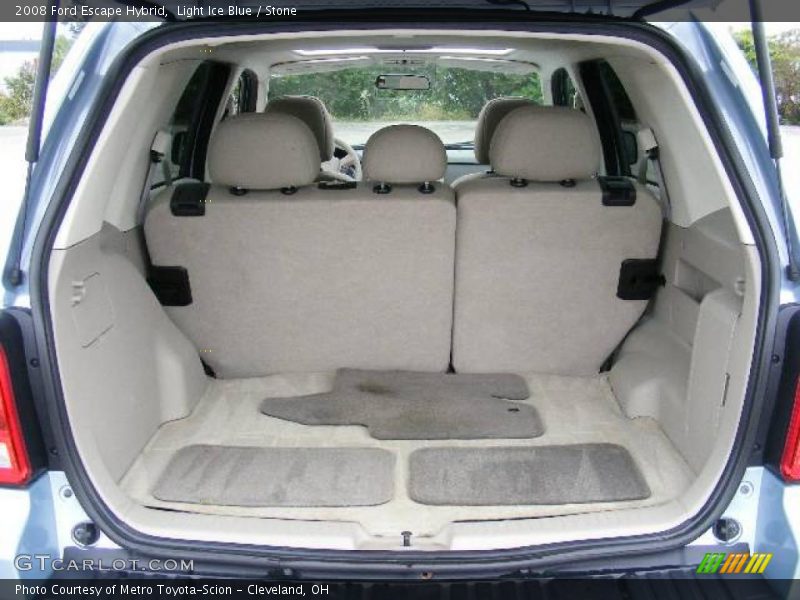Light Ice Blue / Stone 2008 Ford Escape Hybrid